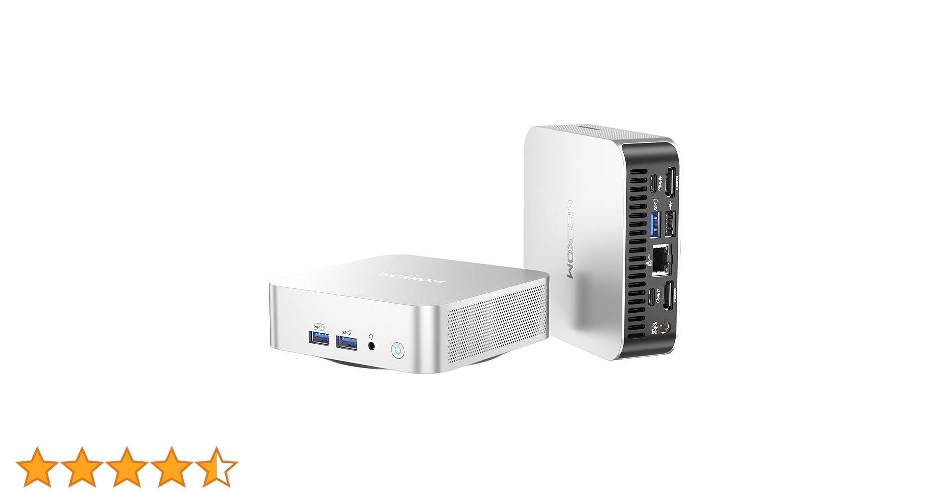 GEEKOM Mini Pc A6, Amd Ryzen 7 6800H (8C/16T, Até 4,7 Ghz